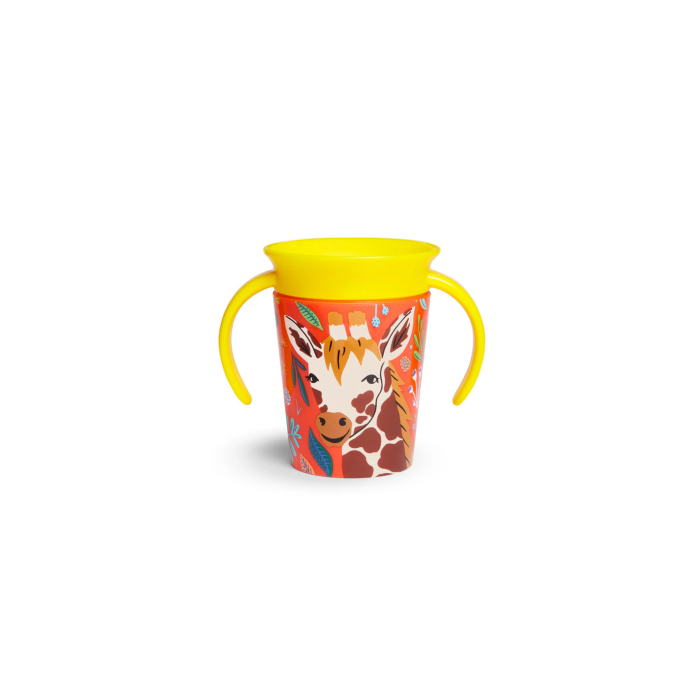 Εκπαιδευτικό Ποτηράκι που δεν Στάζει 177ml Giraffe Munchkin Miracle Trainer 360° Εκπαιδευτικό Ποτηράκι που δεν Στάζει 177ml Giraffe Munchkin Miracle Trainer 360°