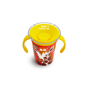 Εκπαιδευτικό Ποτηράκι που δεν Στάζει 177ml Giraffe Munchkin Miracle Trainer 360° Εκπαιδευτικό Ποτηράκι που δεν Στάζει 177ml Giraffe Munchkin Miracle Trainer 360°