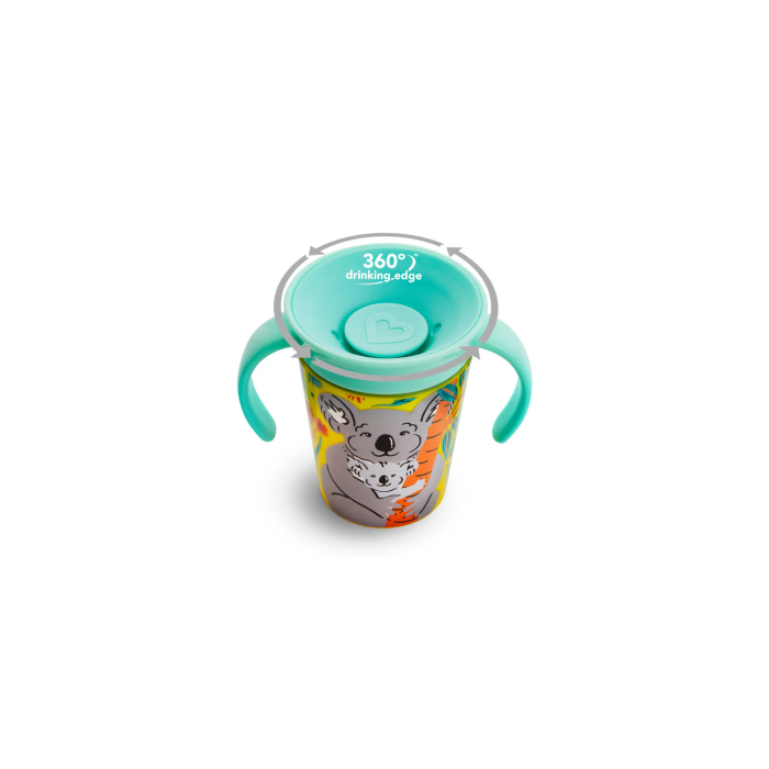 Εκπαιδευτικό Ποτηράκι που δεν Στάζει 177ml Koala Munchkin Miracle Trainer 360° Εκπαιδευτικό Ποτηράκι που δεν Στάζει 177ml Koala Munchkin Miracle Trainer 360°