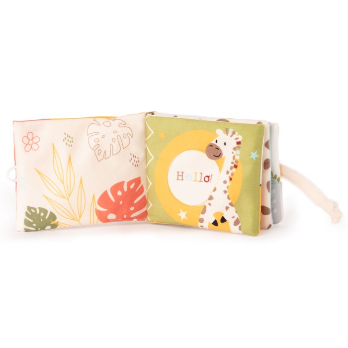 Εκπαιδευτικό Υφασμάτινο Βιβλίο Καμηλοπάρδαλη Amek Toys Εκπαιδευτικό Υφασμάτινο Βιβλίο Καμηλοπάρδαλη Amek Toys