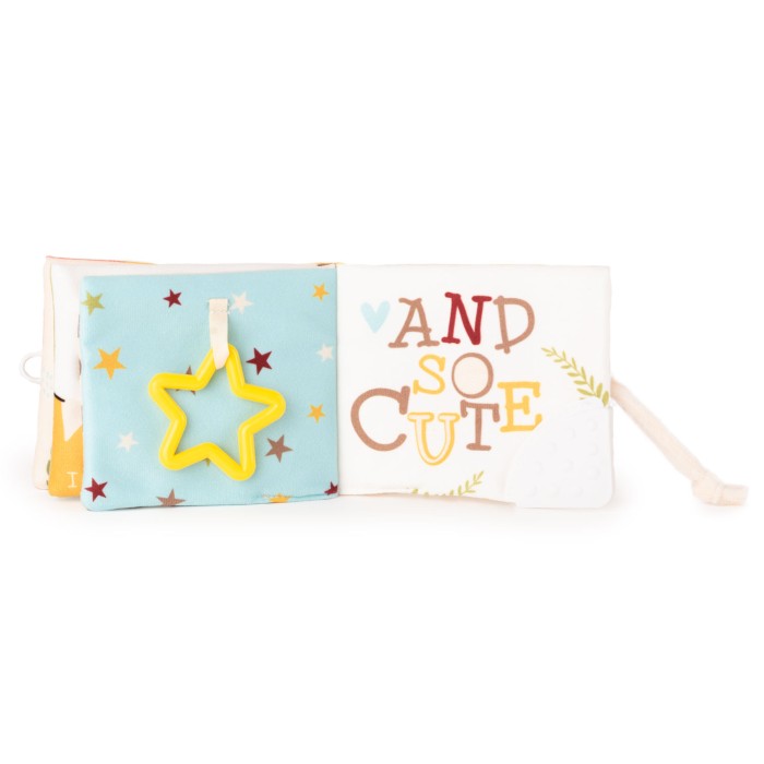 Εκπαιδευτικό Υφασμάτινο Βιβλίο Καμηλοπάρδαλη Amek Toys Εκπαιδευτικό Υφασμάτινο Βιβλίο Καμηλοπάρδαλη Amek Toys