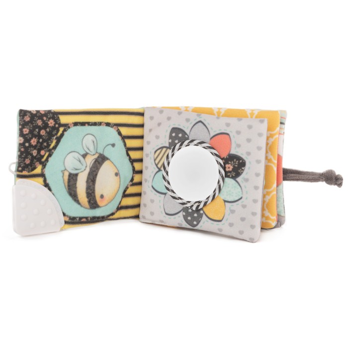 Εκπαιδευτικό Υφασμάτινο Βιβλίο Μελισσούλα Amek Toys Εκπαιδευτικό Υφασμάτινο Βιβλίο Μελισσούλα Amek Toys