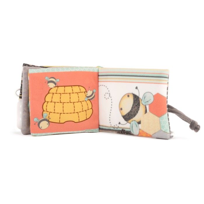 Εκπαιδευτικό Υφασμάτινο Βιβλίο Μελισσούλα Amek Toys Εκπαιδευτικό Υφασμάτινο Βιβλίο Μελισσούλα Amek Toys