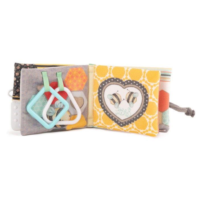 Εκπαιδευτικό Υφασμάτινο Βιβλίο Μελισσούλα Amek Toys Εκπαιδευτικό Υφασμάτινο Βιβλίο Μελισσούλα Amek Toys