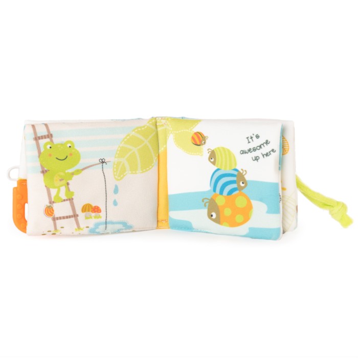 Εκπαιδευτικό Υφασμάτινο Βιβλίο Βατραχάκι Amek Toys Εκπαιδευτικό Υφασμάτινο Βιβλίο Βατραχάκι Amek Toys