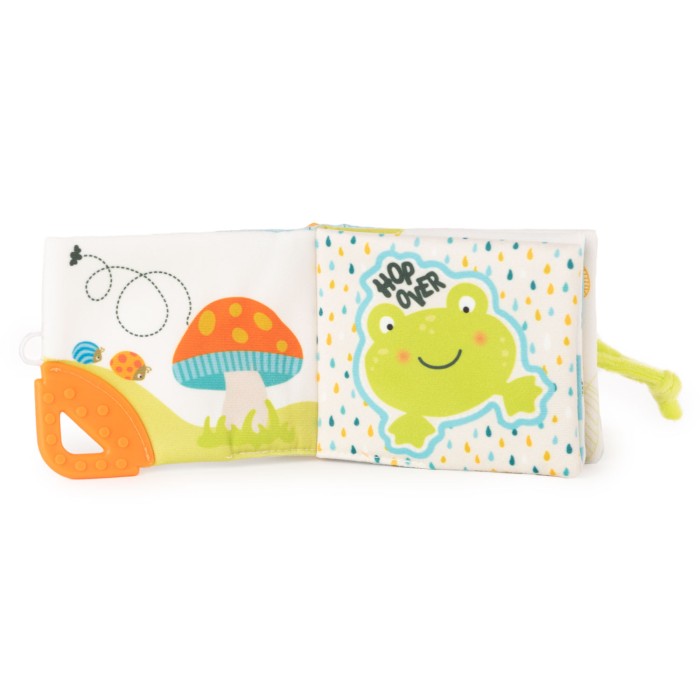 Εκπαιδευτικό Υφασμάτινο Βιβλίο Βατραχάκι Amek Toys Εκπαιδευτικό Υφασμάτινο Βιβλίο Βατραχάκι Amek Toys