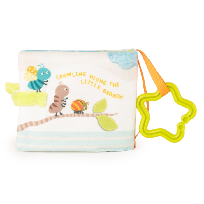 Εκπαιδευτικό Υφασμάτινο Βιβλίο Βατραχάκι Amek Toys Εκπαιδευτικό Υφασμάτινο Βιβλίο Βατραχάκι Amek Toys