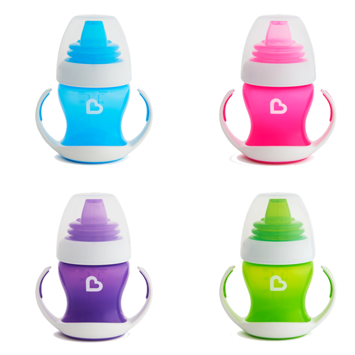 Εκπαιδευτικό Κύπελλο Gentle First Cup Μωβ 118ml