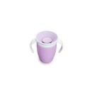 Εκπαιδευτικό Κύπελλο με λαβές Miracle 360 Trainer Cup Μωβ Munchkin 207ml