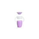 Εκπαιδευτικό Κύπελλο με λαβές Miracle 360 Trainer Cup Μωβ Munchkin 207ml