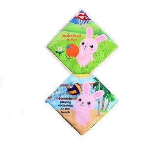 Εκπαιδευτικό Μαλακό Βιβλίο Λαγουδάκι J8152-3 Jollybaby