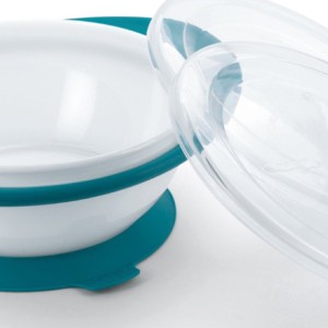 Εκπαιδευτικό Μπώλ Φαγητού Με Καπάκι Μπλέ 6m+ 1τμχ Nuk