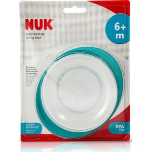 Εκπαιδευτικό Μπώλ Φαγητού Με Καπάκι Μπλέ 6m+ 1τμχ Nuk Εκπαιδευτικό Μπώλ Φαγητού Με Καπάκι Μπλέ 6m+ 1τμχ Nuk