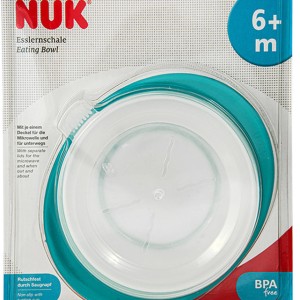 Εκπαιδευτικό Μπώλ Φαγητού Με Καπάκι Μπλέ 6m+ 1τμχ Nuk Εκπαιδευτικό Μπώλ Φαγητού Με Καπάκι Μπλέ 6m+ 1τμχ Nuk