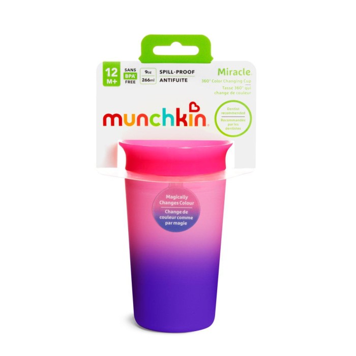 Εκπαιδευτικό Ποτηράκι Color Changing Miracle Cup Ροζ 360° Εκπαιδευτικό Ποτηράκι Color Changing Miracle Cup Ροζ 360°