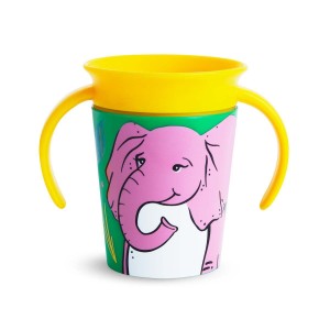 Εκπαιδευτικό Ποτηράκι που δεν Στάζει 177ml Elephant Munchkin Miracle Trainer 360°