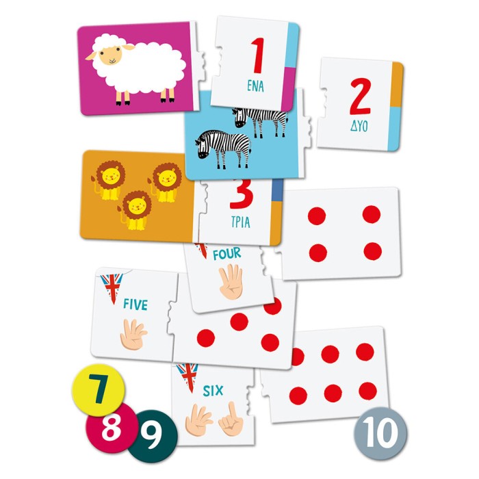 Εξυπνούλης Εκπαιδευτικό Παιχνίδι Αριθμοί Για 3-5 Χρονών