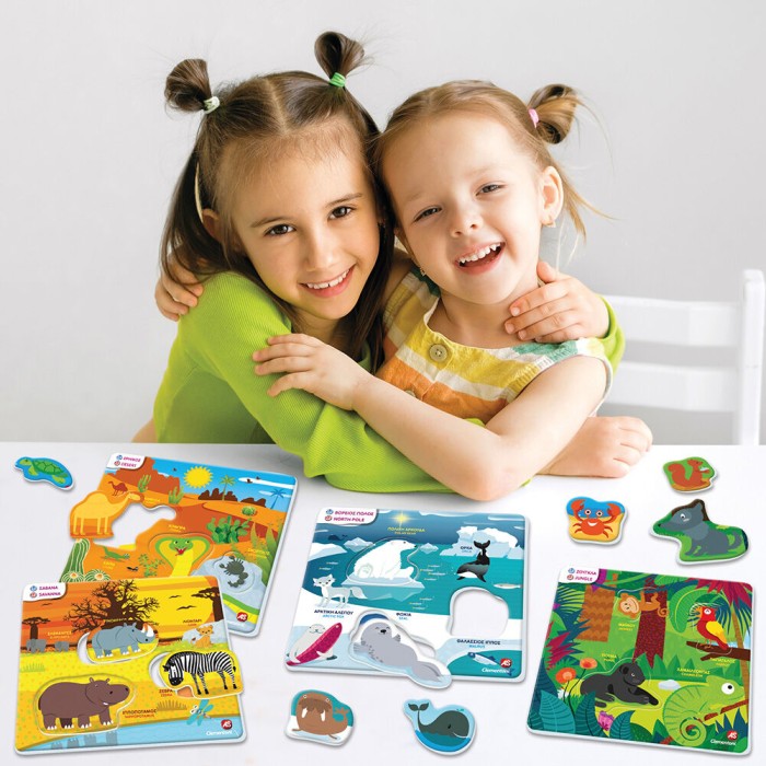Εξυπνούλης Εκπαιδευτικό Παιχνίδι Πού Ζουν Τα Ζώα Για 3-5 Χρονών Εξυπνούλης Εκπαιδευτικό Παιχνίδι Πού Ζουν Τα Ζώα Για 3-5 Χρονών