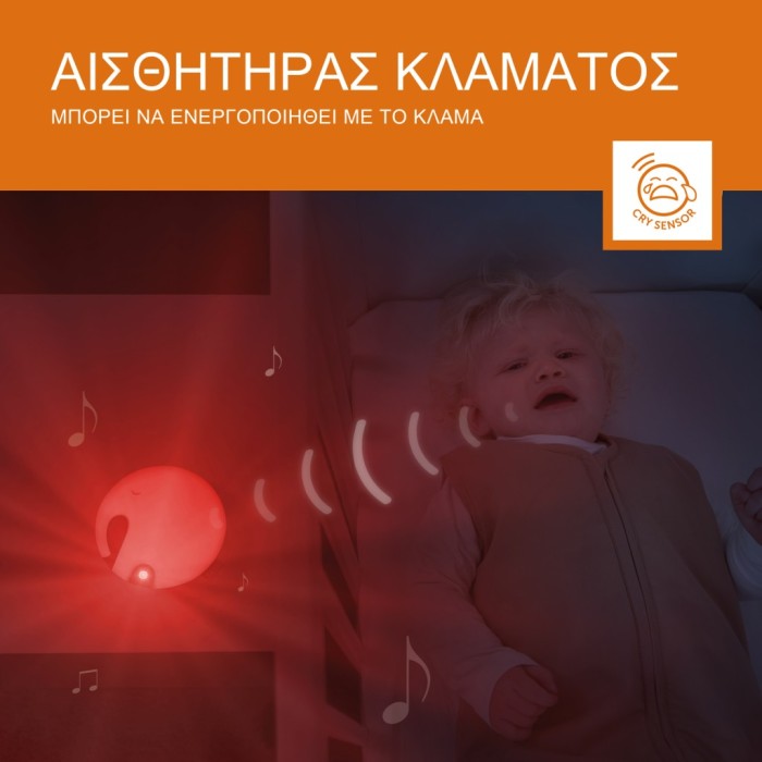 ΕΜΜΥ Ελεφαντάκι Συσκευή Ύπνου Με Τεχνική Αναπνοής Κόκκινο Φως & Λευκούς Ήχους USB ZAZU ΕΜΜΥ Ελεφαντάκι Συσκευή Ύπνου Με Τεχνική Αναπνοής Κόκκινο Φως & Λευκούς Ήχους USB ZAZU