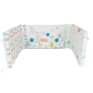 Εμπριμέ Πάντα Ζωάκια Σιελ Baby Star Εμπριμέ Πάντα Ζωάκια Σιελ Baby Star