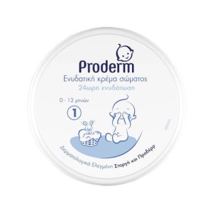Ενυδατική Κρέμα Σώματός 200ml 0-12 μηνών Proderm