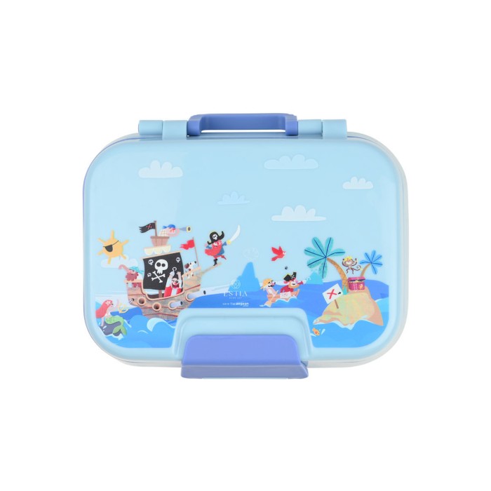 Estia Παιδικό Φαγητοδοχείο 2 Επίπεδων Save The Aegean 1030ml Treasure Quest