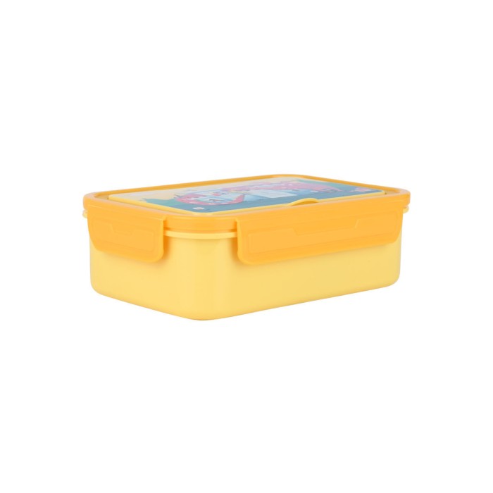 Estia Παιδικό Φαγητοδοχείο Με 2 Ανοξείδωτες Θήκες Save The Aegean 900ml Fortress Dragon