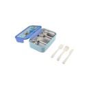 Estia Παιδικό Φαγητοδοχείο Με 2 Ανοξείδωτες Θήκες Save The Aegean 900ml Treasure Quest