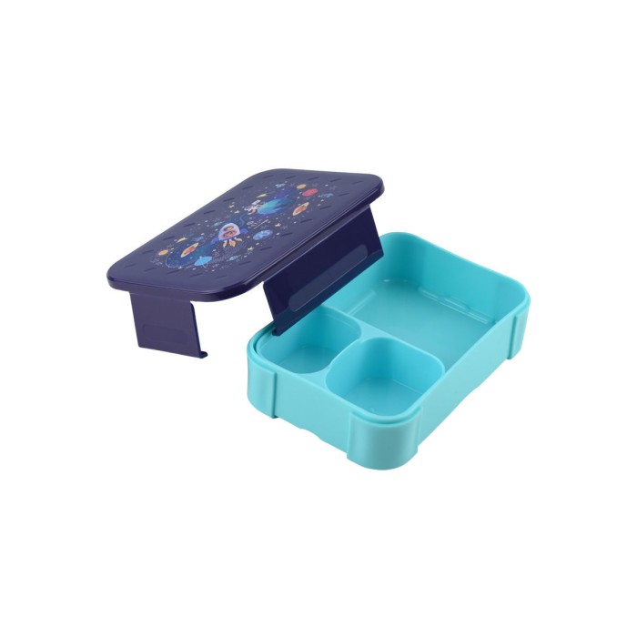 Estia Παιδικό Φαγητοδοχείο Με 2 Αποσπώμενες Θήκες Save The Aegean 900ml Solar Jump