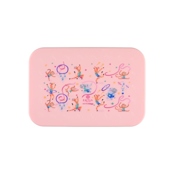 Estia Παιδικό Φαγητοδοχείο Με 2 Αποσπώμενες Θήκες Save The Aegean 900ml Wild Stunts