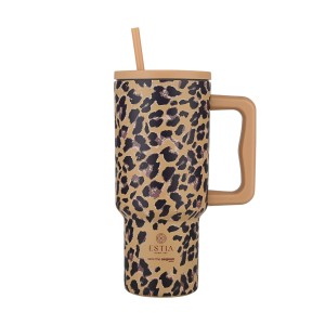 Estia Θερμό Straw Tumbler XL 900ml Save the Aegean Spotted Prowl Estia Θερμό Straw Tumbler XL 900ml Save the Aegean Spotted Prowl