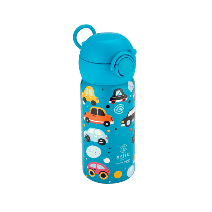Estia Θερμός Παιδικό Wonder Bottle Save The Aegean 350ml Cars