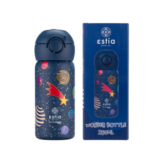 Estia Θερμός Παιδικό Wonder Bottle Save The Aegean 350ml Cosmic Voyagers