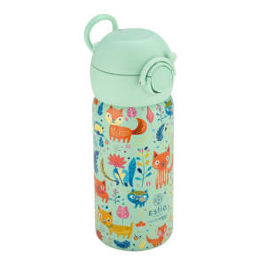 Estia Θερμός Παιδικό Wonder Bottle Save The Aegean 350ml Feline Foliage