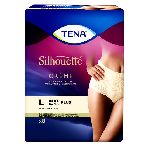 Εσώρουχο Ακράτειας Tena Silhouette Plus Creme 8τμχ Large Εσώρουχο Ακράτειας Tena Silhouette Plus Creme 8τμχ Large