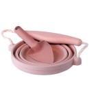 Scrunch Σετ Πτυσσόμενο κουβαδάκι με φτυαράκι ''Dusty Rose''