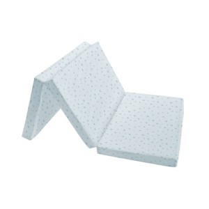 Πτυσσόμενο Στρώμα 60/120/5 cm Dots Blue Kikka Boo