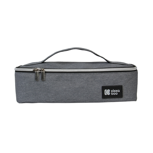 Ισοθερμική Τσάντα φαγητού Foody Dark Grey 28x10x8 cm Kikka Boo