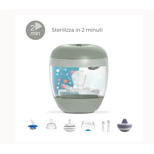 Φορητός Αποστειρωτής UV - MellyPlus 1556 Nuvita Φορητός Αποστειρωτής UV - MellyPlus 1556 Nuvita