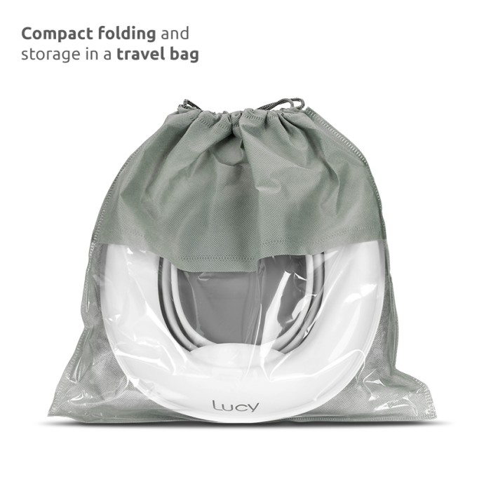 Φορητό Γιογιό Ταξιδιού Lucy Grey 2in1 Lorelli