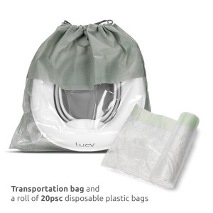 Φορητό Γιογιό Ταξιδιού Lucy Grey 2in1 Lorelli