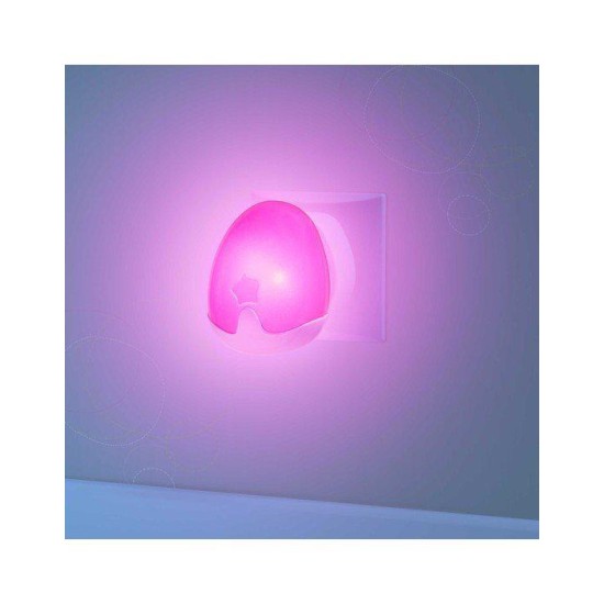 Φωτάκι Νυκτός Αυτόματο Ροζ Pabobo