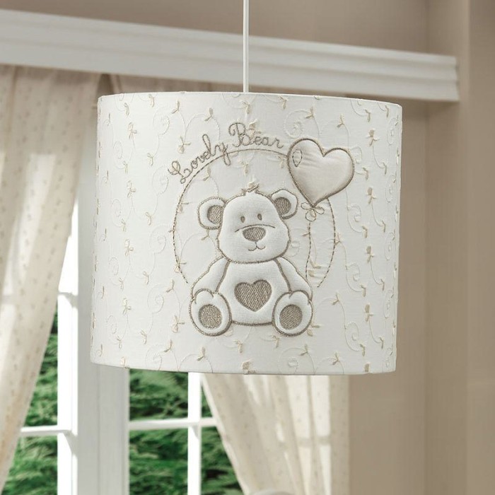 Φωτιστικό Οροφής Lovely Bear Cream Funna Baby