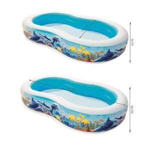 Φουσκωτή Πισίνα 262x157x46cm Φουσκωτή Πισίνα 262x157x46cm