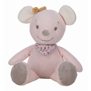 Free2Play Λούτρινο Ροζ Ποντικάκι Zoe 30cm