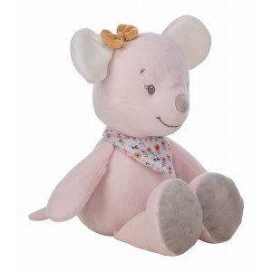 Free2Play Λούτρινο Ροζ Ποντικάκι Zoe 30cm