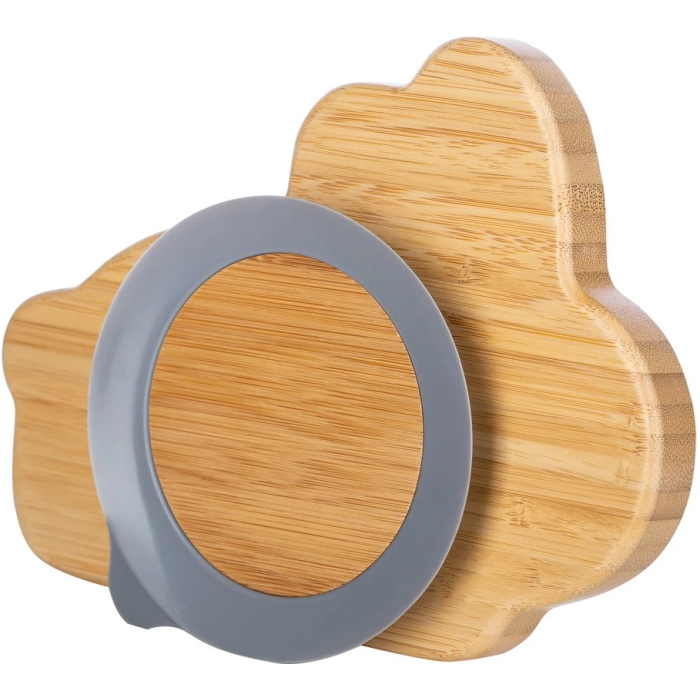 FreeOn Παιδικό Πιάτο Φαγητού Από Bamboo Με Αντιολισθητική Βάση Bunny FreeOn Παιδικό Πιάτο Φαγητού Από Bamboo Με Αντιολισθητική Βάση Bunny