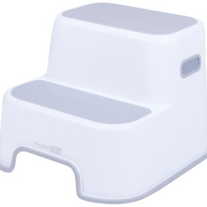 FreeOn Διπλό Βοηθητικό Σκαλοπάτι Μπάνιου Γκρι