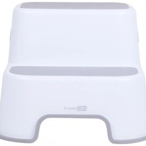 FreeOn Διπλό Βοηθητικό Σκαλοπάτι Μπάνιου Γκρι