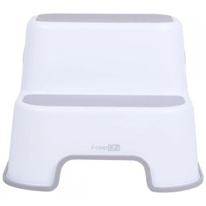 FreeOn Διπλό Βοηθητικό Σκαλοπάτι Μπάνιου Γκρι FreeOn Διπλό Βοηθητικό Σκαλοπάτι Μπάνιου Γκρι